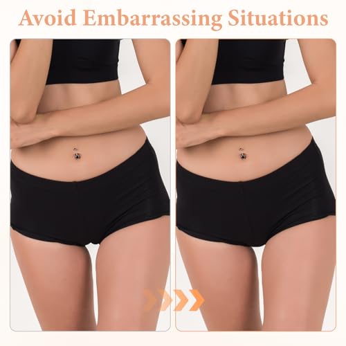 6 Pack Swimsuit Silicone Pads Camel No Underwear Guard Y Shape Silicone Concealer Insert Seamless Protection for Swimwear Yoga Pants Workout Leggings Comfort Reusable Washable(Clear)