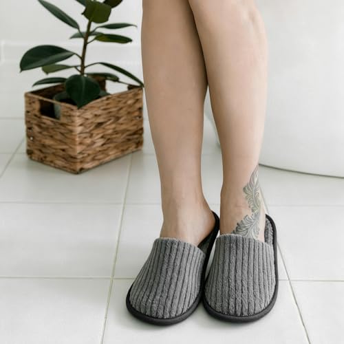 TINSKY 20 Pairs Non-Slip Disposable Slippers For Guests,Bulk Slippers For Hotel,Spa,Travel,Shoeless Home,Spa Slippers With Pouch