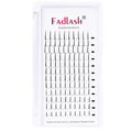 Lash Extension Spikes 15-20mm Mix D Curl Premade Lash Spikes Individual Lashes Super Mink Wipsy Volume Lash Extensions Spikes Eyelash Extension Supplies£¨D Curl,15-20mm)