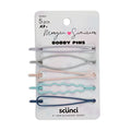 Sc?nci xo Morgan Simianer Hair Bobby Pins, Assorted Pastel, 5-Pieces