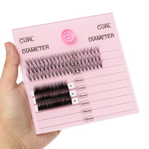 1 Pack Lash Pallet Holder for Eyelash Extensions, Bigger Size Lash Tray Strip Adhesive Glue Holder, Eyelash Tiles, Professional Lash Extension Pallet