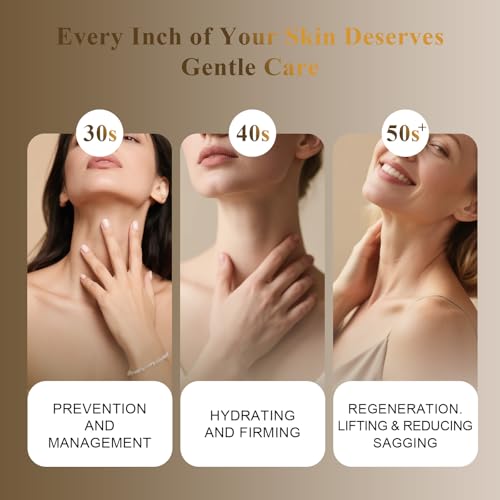 Neck Firming Cream 3.4oz ? Tightening & Lifting Neck Cream for Sagging, Crepey Skin ? Double Chin Reducer & Wrinkle Cream for Women ? Beauty & Personal Care, Korean Neck Tightening, Skin-Tight Look