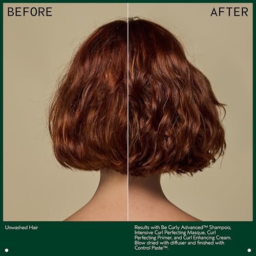 Aveda Be Curly Advanced Curl Perfecting Primer | for Wavy, Curly & Coily Hair | Detangles & Smooths | Products Against Humidity, Reduces Frizz | Silicone Free | 97% Naturally Derived*, 6.7 Fl Oz