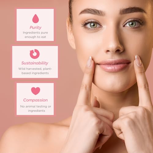 Ellovi Natural Lip Butter Lip Balm - Mint - Pure Enough to Eat - Made With Just 6 Vegan Ingredients - Moisturizing Lip Care for All Day Hydration (2-Pack)