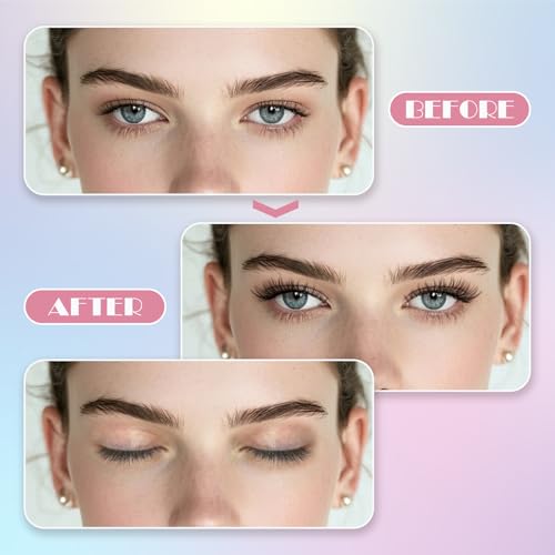 Natural Look Lash Clusters Wispy: Gekinye Individual Lashes 120 Pcs DIY Eyelash Extensions Natural 10-14mm Cluster Lashes