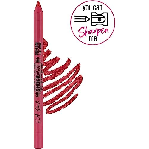 L.A. Girl Shockwave Lipliner, Fiery GP734 (Pack of 2)