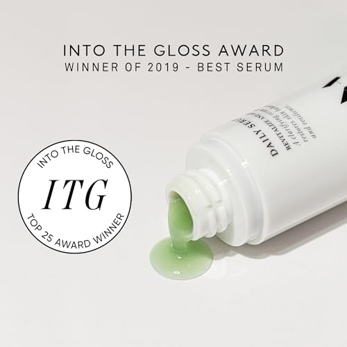 Joanna Vargas Hyaluronic Acid Serum for Face - Anti Aging Serum with Power Green Complex - Vitamin C Serum for Radiant & Clear Skin - Hydrating Serum for Dry & Dehydrated Skin - Daily Serum for Women