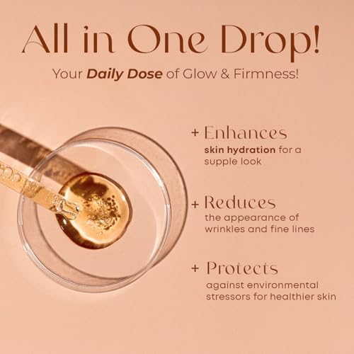 Stellar Glow Vitamin C Serum For Face - Dermatologist Tested, Anti-Aging Skin Care For Fine Lines, Wrinkles & Glass Skin - Revitalize & Hydrate, Fade Dark Spots, Evens Skin Tone - Korean, Clean Beauty