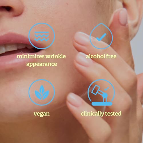BRIOTECH Renew Serum, Hypochlorous Acid Mineral Gel, Soften Fine Line Appearance, Smooth Skin for Face, Neck, Chest, Spot Corrector, Soothe Redness, Vegan, 3.4 fl oz (2 Pack)