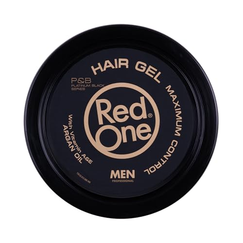 Redone Argan Hair Gel 13.5 fl oz (400ml) | Strong Hold Styling Gel for Men & Women | Argan Oil Infused Hair Gel for Curly, Slick Back & Natural Styles | High Shine, Eco-Friendly Formula