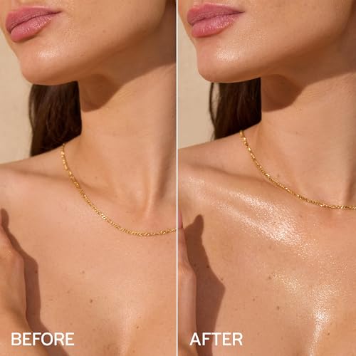 whind Marrakech Shimmer Luminous Gel Body Oil ? Lightweight Liquid Spray, Instant Golden Glow Serum for Body with Hyaluronic Acid & Glycerin ? 200ml