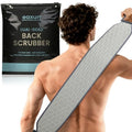 Exfoliating Back Scrubber with Plastic Handles for Shower, 36 Inches Wider Bath Back Exfoliator Body Cleaner for Men, Women and Elderly, Dual-Sided Roughness Back Washer for Deep Cleansing