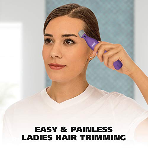 Wahl Pure Confidence Rechargeable Electric Trimmer, Shaver, & Detailer for Smooth Shaving & Trimming of The Face, Underarm, Eyebrows, & Bikini Areas ? Model 9865-100