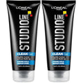 L'Oreal Paris Studio Line Clear Minded Clean Gel - Strong Hold 6.8 fl; oz.,(Pack of 2)