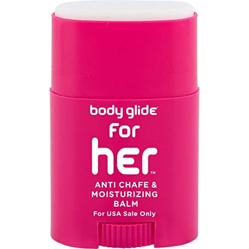 Chamois Butt'r Original Anti-Chafe Cream (8 oz tube) and Body Glide For Her Anti Chafe Balm (0.8oz)