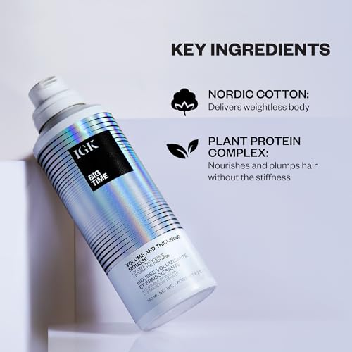 IGK Good Behavior 4-in-1 Prep Spray + Expensive Clear Gloss Top Coat | Shine + Strengthen + Smooth | Vegan + Cruelty Free | 7 oz + 4.2 oz