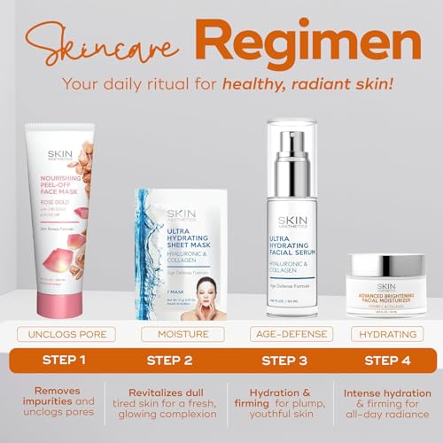 Vitamin C & Collagen Face Moisturizer - Anti-Aging, Hydrating, Fine Lines & Wrinkles, Brightening - Dermatologist Tested Korean Skincare - Clean Beauty, Cruelty-Free - Duo Pack