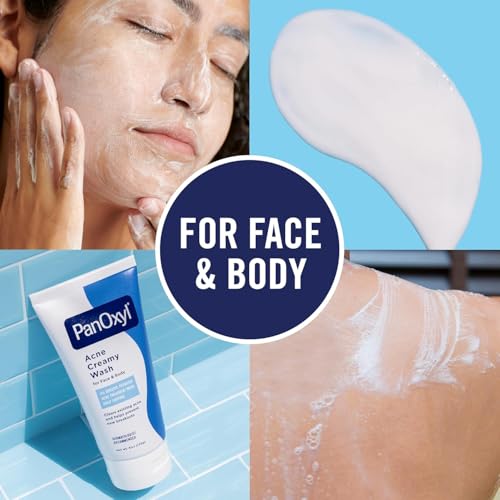 PanOxyl Creamy Acne Wash, 6 oz (3 Pack)