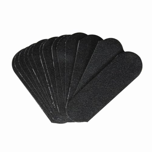 Cuccio Pro Pedicure File Refills ? 80 Grit Black Abrasive Refill Sheets ? Hygienic and Disposable ? Water-Resistant ? 50 Pack for Cuccio Stainless Steel Pedicure File