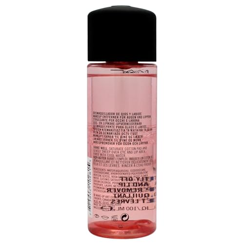 MAC Gently Off Eye And Lip Makeup Remover for Women - 3.4 oz Makeup Remover