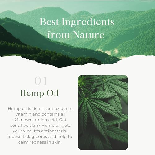 Hemp Oil and Truffle Wash Off Lifting Mask for 8 Applications | Korean Facial Mask Skin Care for dry skin | Skin Tightening, Moisturizing, Hydrating, Pore Minimizing Mask for Women and Men