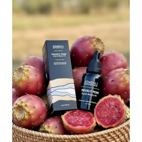 Prickly Pear Seed Oil, Organic, 100% Pure, Cold-Pressed-Unrefined, for Skin, Hair, Nails. Premium Quality, Imported from Morocco
