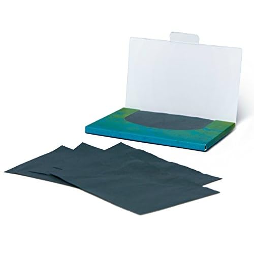 Oil Blotting Paper Sheets ? Instantly Absorbs Excess Oil and Shine from Face without Smudging Makeup ? Large size, 200 Tissues ¡¦ (charcoal)