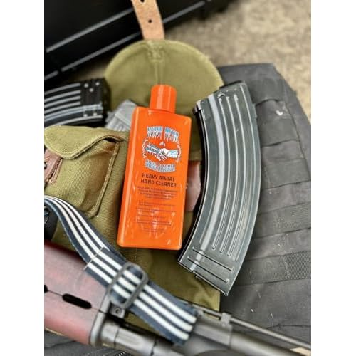 Lead & Heavy Metal Remover Hand Soap for Shooters, Mechanics & Tradesmen | Natural Chelating Formula for Gun Range Grime | 6.8 fl. oz.