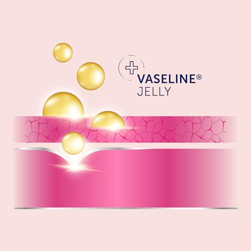 Vaseline Lotion & Lip Therapy Bundle ? Healthy Hands Stronger Nails with Keratin Intensive Care Hand Lotion + Original Lip Balm Tube