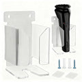 Electric Shaver Wall Stand for Bathroom, Acrylic barber Razor Holder ? Easy-to-Install Organizer for Men¡¯s/Women¡¯s Electric Shavers (Clear)