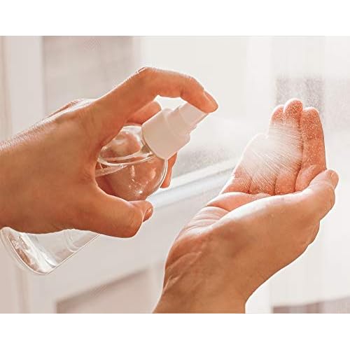 8 oz Mist Spray Bottle, 12 Count, Travel, Multi-use, Refillable, Durable