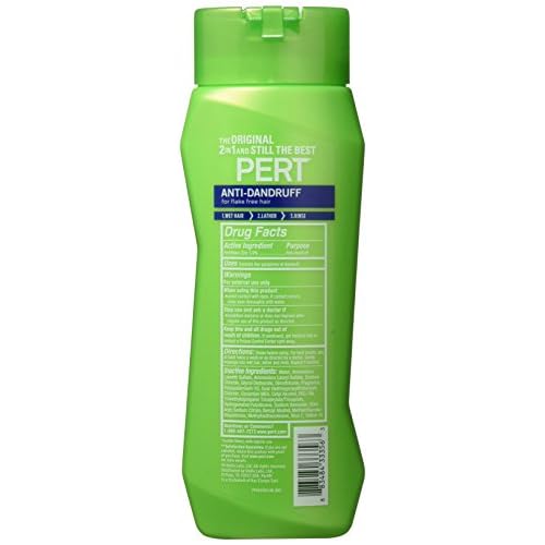 Pert Anti-Dandruff 2 in 1 Shampoo and Conditioner - Pack of 2 For Unisex 13.5 oz Shampoo and Conditioner