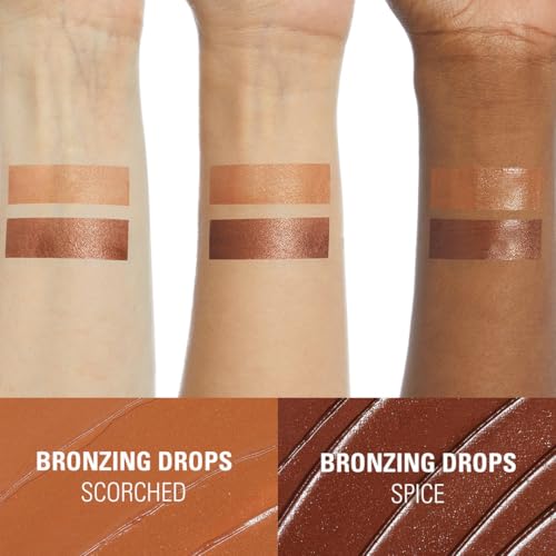 Revolution Beauty London, Bright Light Bronzing Drops, Bronze & Glow for Face & Body, Infused with Hyaluronic Acid, Vegan & Cruelty-Free, Bronze Summer, 0.77 fl oz