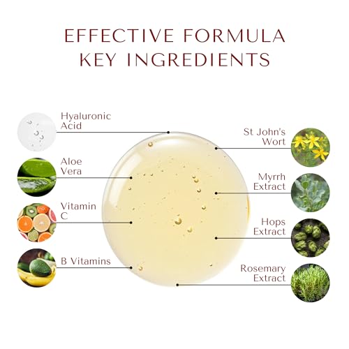 Hyaluronic Booster Serum ? Hydrating Face Serum with Hyaluronic Acid & Vitamin C ? Supports Smooth, Youthful-Looking Skin ? All Skin Types
