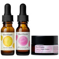 Mad Hippie Skin Brightening Kit ? Vitamin C Serum, AHA Exfoliating Peel + Triple C Night Cream, Travel Essentials