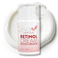 Eva Naturals Anti-Aging Retinol Cream For Face - Anti-wrinkle Retinol-Complex Moisturizer Day & Night Cream w/Hyaluronic Acid & Vitamin E For Women & Men - Reduce Fine Lines & Dark Spots - 1.7 Fl Oz