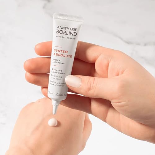 ANNEMARIE B?RLIND - SYSTEM ABSOLUTE Smoothing Eye Cream - Vitamin C, Darutoside and Caffeine Eye Wrinkle Smoothing - Tones, Plumps, and Rejuvenates - 0.5 Fl Oz