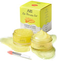 ANAI RUI Lip Care Kit, Lip Sugar Scrub Set, Lip Sleeping Mask & Lip Exfoliator Scrub, Overnight Lip Treatment, Lip Scrub For Dark Lips & Moisturizer for Dry, Chapped, Cracked, Lips, Turmeric