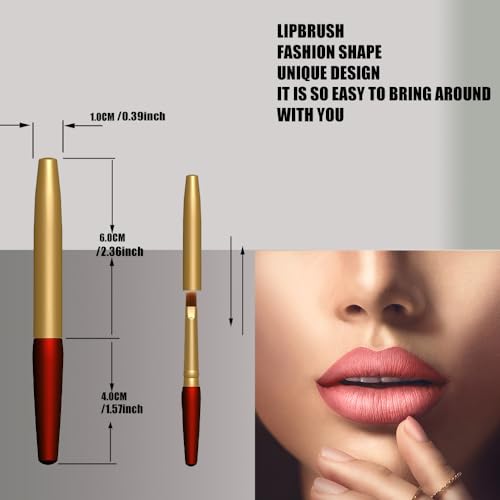 OYE A Set Of Goat Hair Makeup Brush Is More Than Just Goat Hair like Horse Hair makeup brushes and snythetic foundation brush with red handle and white goat hair as the best gift for birthday