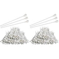 Vakly Large Oversized Swabs [Pack of 200] Extra-long 8" Cotton Tipped Applicators with Extra Large 1/2" Diameter Swab - Non-sterile ? Long Plastic Shaft