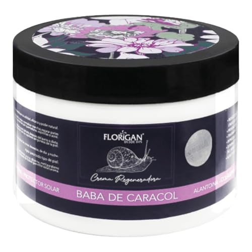 Florigan Baba de Caracol Regenerating Cream with Allantoin, Collagen and Elastin, 350g