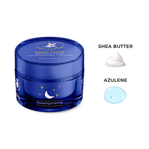 FaceTory Bundle of Best of Seven with Moon Velvet Sheet Masks (5pcs), and Moon Velvet Sleeping Mask