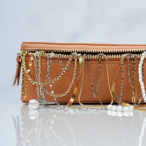 Clear TSA Approved Toiletry Bag for Women | Makeup & Cosmetic Travel Essentials For Women | Best small Makeup Bag | Cute Make Up Bag | Plane Essentials | Skincare Bag