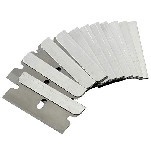 Bates- Single Edge Razor Blades, 1400 Pack, Silver, Carbon Steel Razor Blades Single Edge Blades