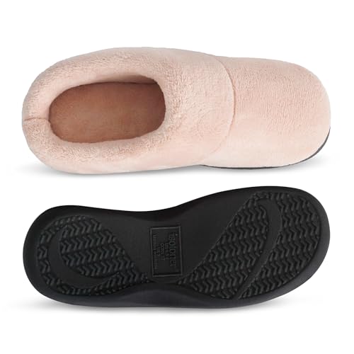 isotoner womens Classic Clog Non-slip Memory Foam Slippers