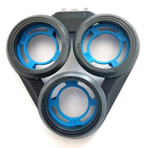Shaver Head Blades Holder Plate Fits for Series 5000 SH50 Blue, Razor Retaining Lock-Ring Blue Blade Retaining Rings for Shaver Model SH50 Series - 3PCS