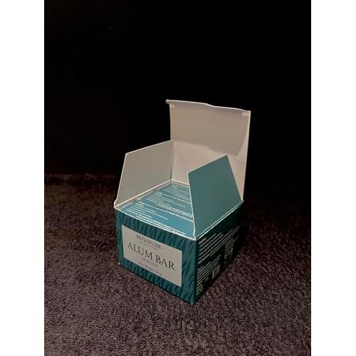 Mi Nature Pure Alum Bar Pack of 3(100g*3)|Natural Phitkari Block |Potassium Alum Stone |Shaving Bar |Skin Astringent |Water Clarifier |Odor Control