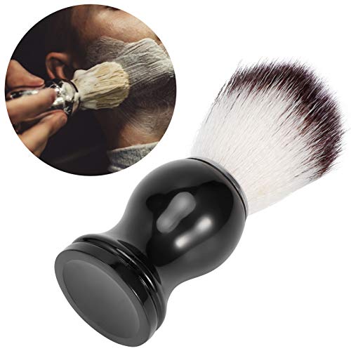 Men Shaving Brush, Light Weight Small Size Easy to Grip Shaving Brush, for Hair Salon