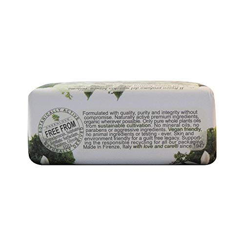 Nesti Dante Marsiglia Toscano Triple Milled Vegetal Soap, Muschio Bianco, 7 Ounce