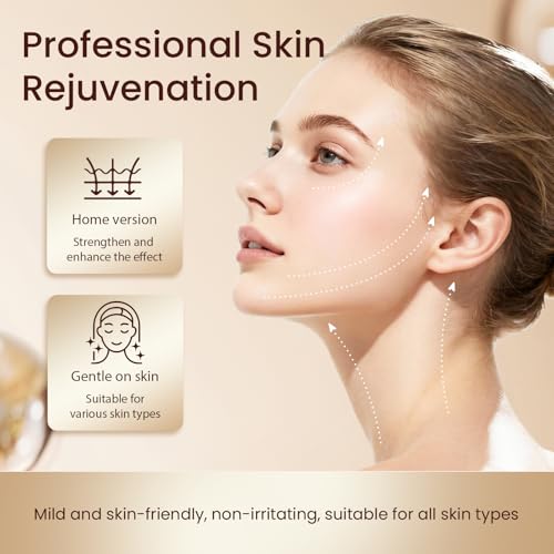 Face and Neck Massager, Handheld Red Light Therapy for Face -7 Color LED Facial Beauty Device with 3 Beauty Modes USB Rechargeable Face Sculpting Wand Tool for Wrinkles & Anti-Aging Skin Care